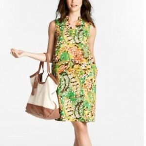 Lands’End 100% Linen Mini Dress